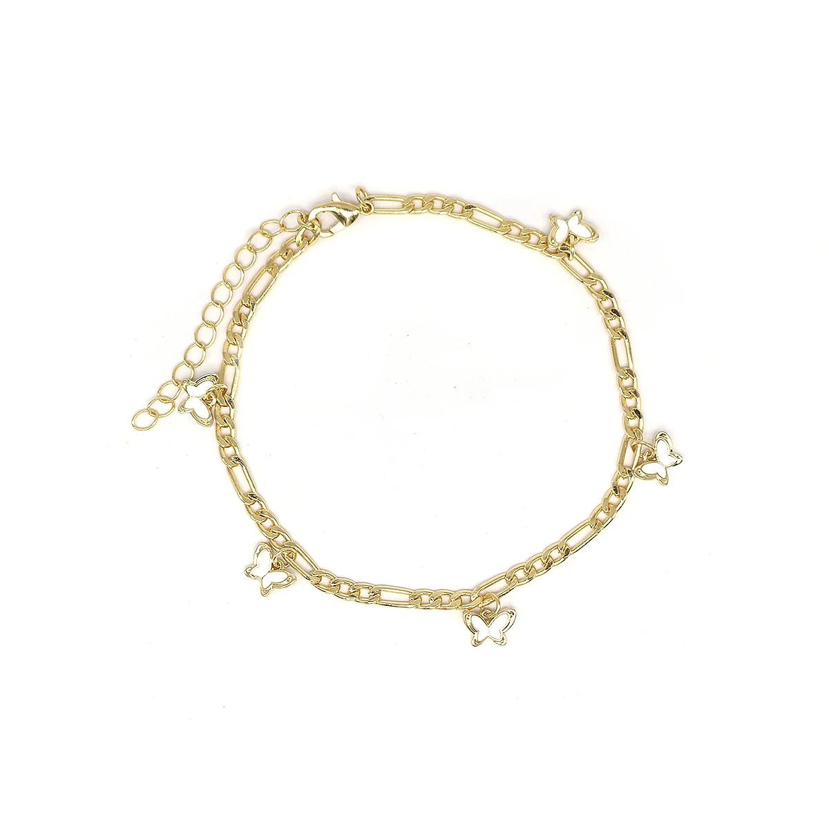 

Fashion Jewelry gold filled anklet tennis anklet maple Leaf Charm bracelet anklets foot jewelry anklets for women