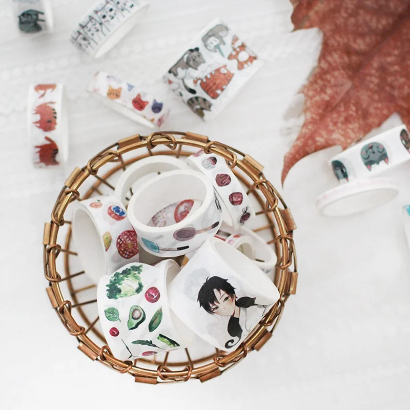 

10Rolls/Set Washi Tape Washitape Starry Sky Masking Tape Kawaii Material