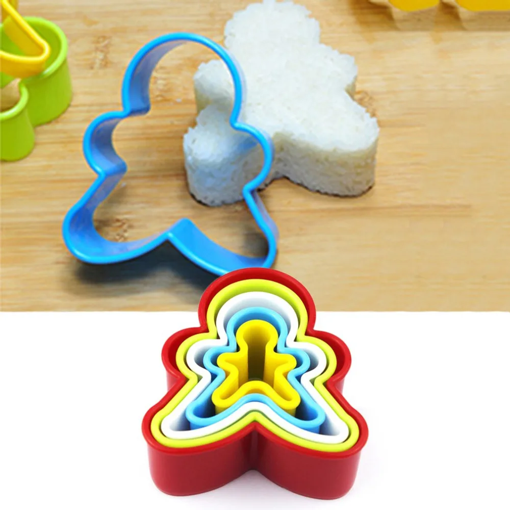 Различные формы помадка торт выпечка печенья Плунжер резак декор звезды