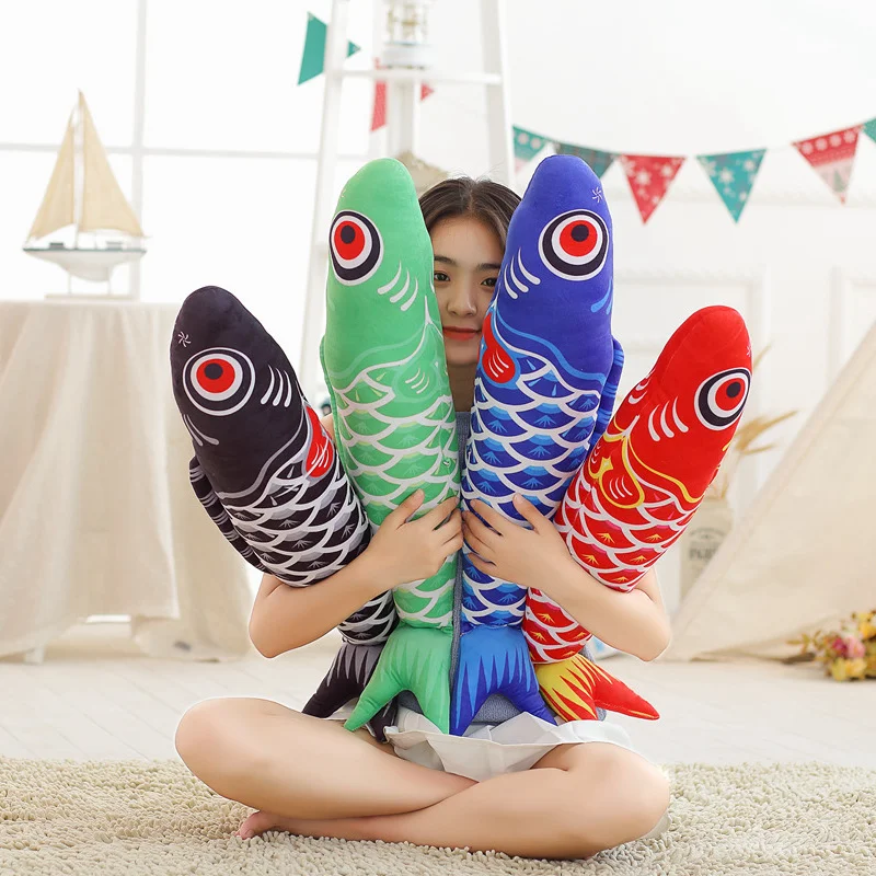 Рыба мягкая подушка рыба настоящая жизнь цветная домашний декор для автомобиля