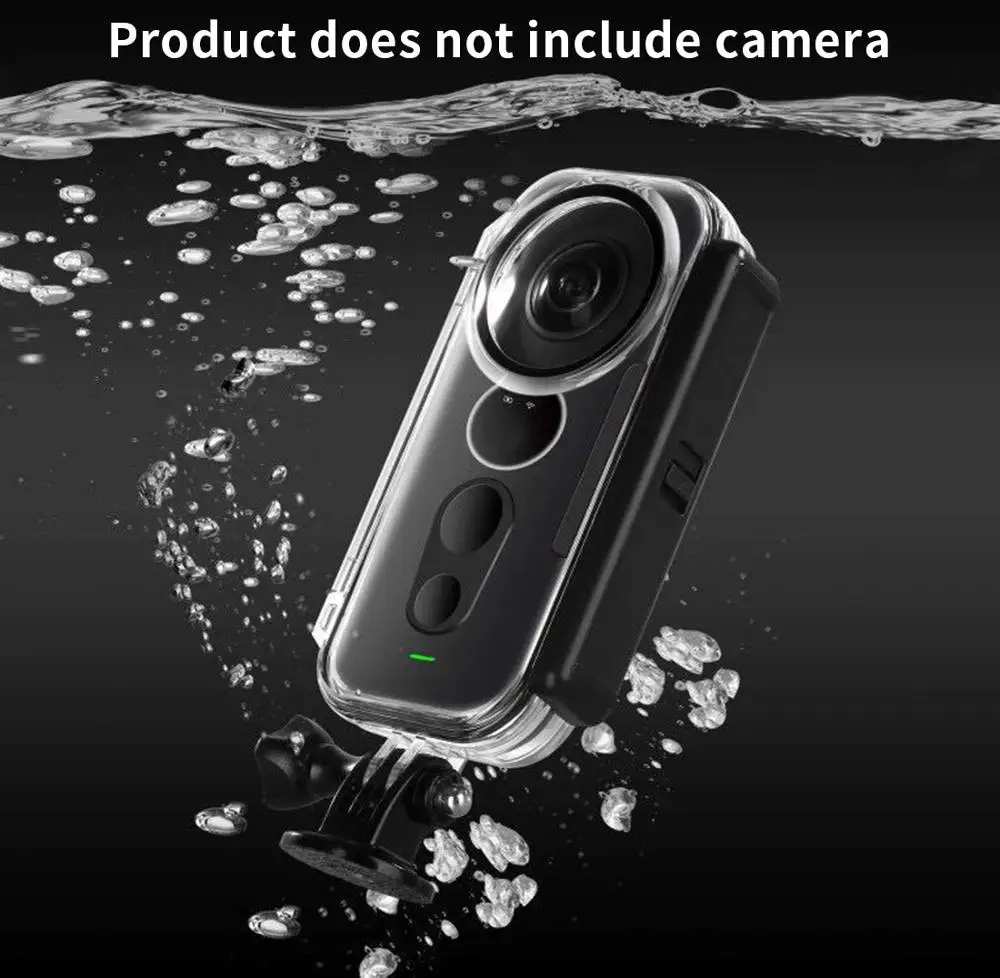 Дешево BGNing водонепроницаемый чехол Защитный чехол для камеры Insta360 ONE X аксессуары для экшн-камеры