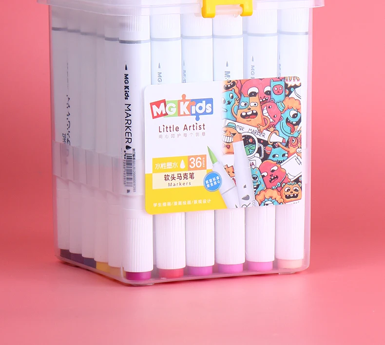 

Фломастеры на масляной основе, средний наконечник, быстросохнущие и водонепроницаемые, разные цвета