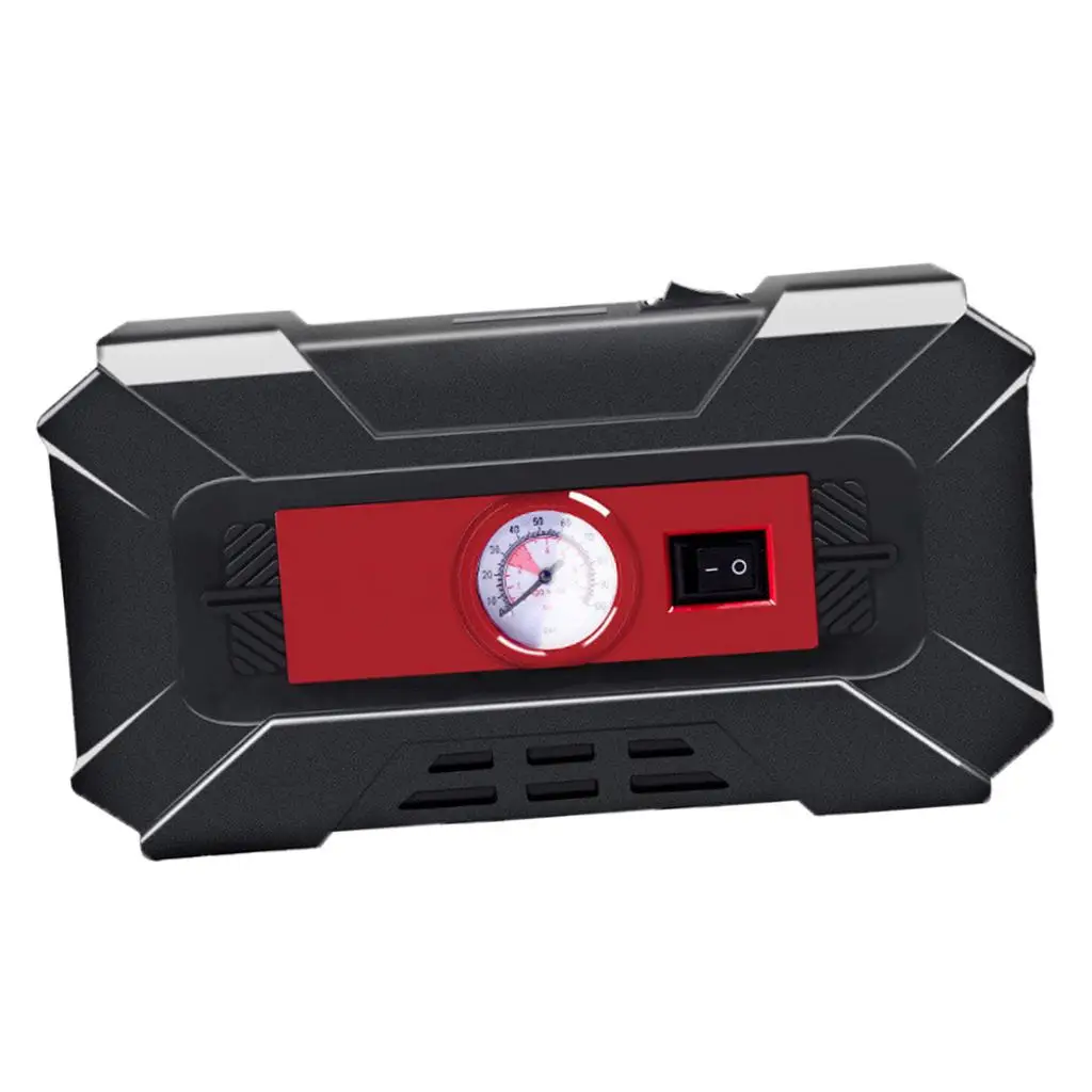 barato Compressor Portátil Bonde 12v Da Bomba De Ar Do Carro Do Inflator Do Pneu Com Medidor Guague