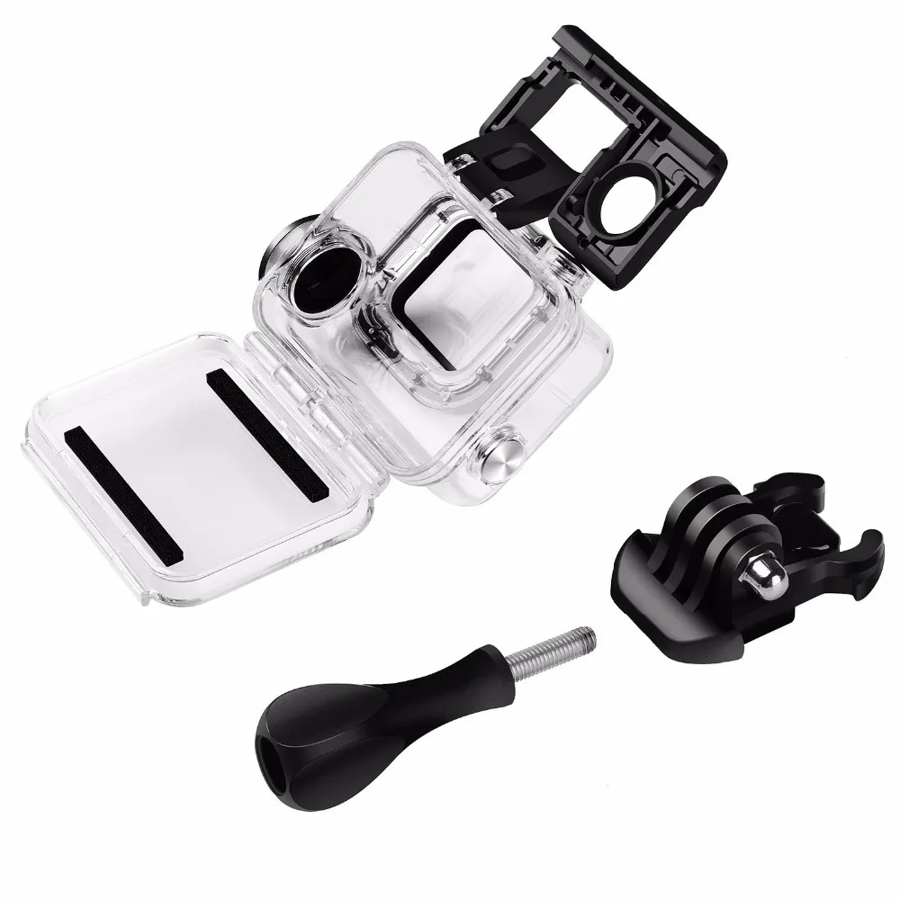 for gopro 50 м Водонепроницаемый Корпус чехол для экшн-камеры Gopro Hero 7/6/5/4/3 Камера Аксессуары зарядки Водонепроницаемый чехол Защитный чехол для экшн-камеры Go pro - Цвет: for gopro