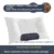 Single side magnet   buckwheat hull   Lavender  single pack    one pillowcase