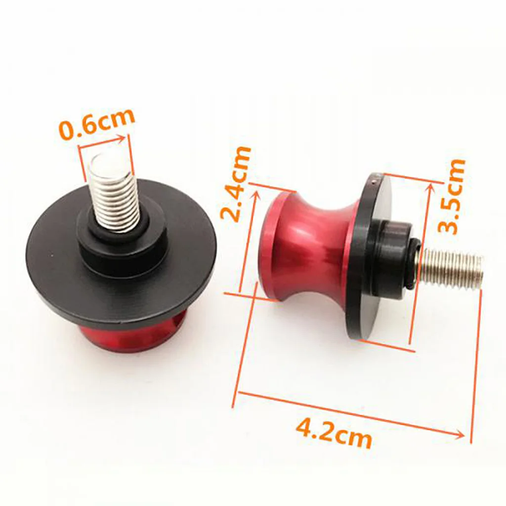 

Motorcycle CNC Swingarm Swing Arm Spools Spool Sliders Stand Bobbins 6/8/10mm