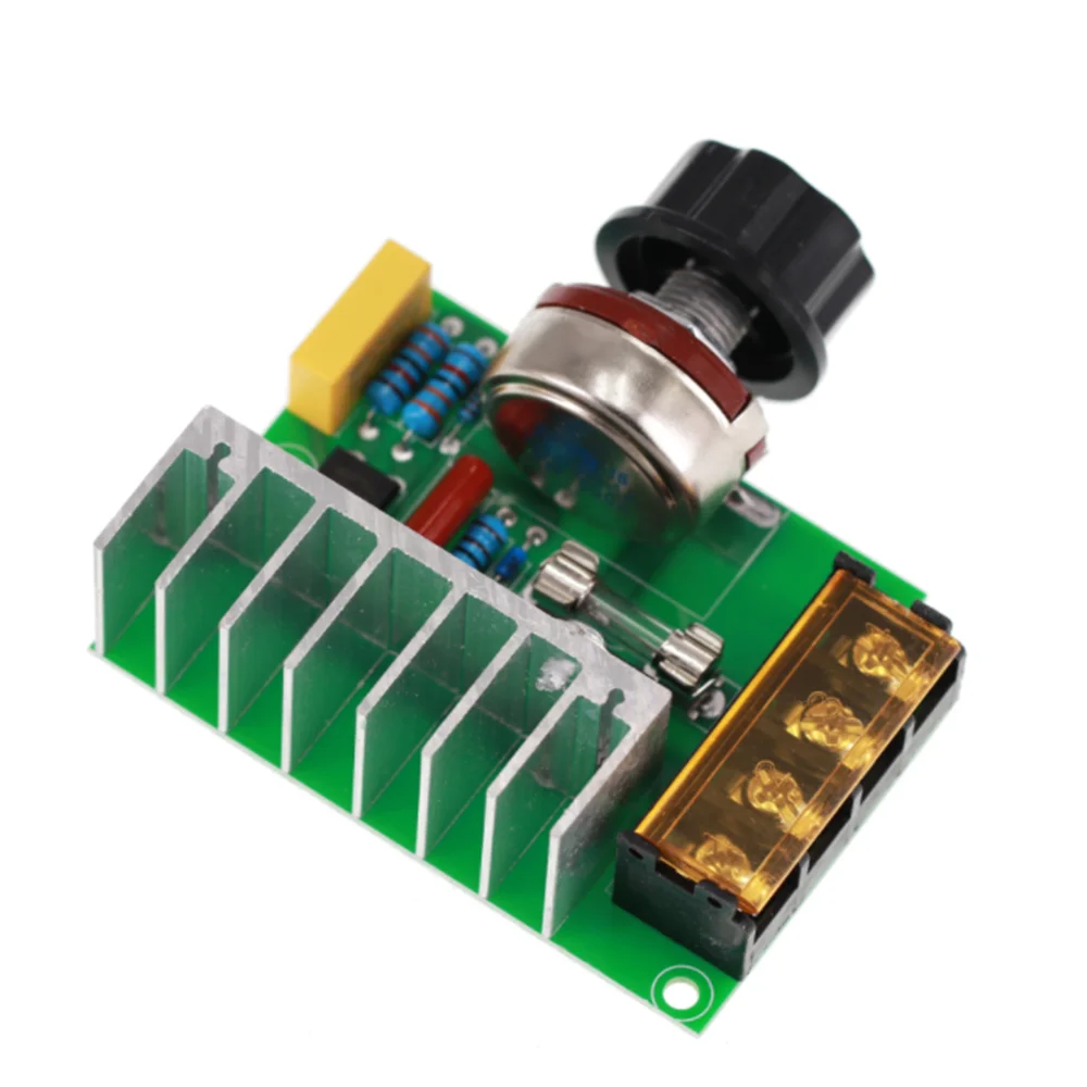 Электрический регулятор напряжения SCR 4000 Вт 220 В переменного тока контроллер