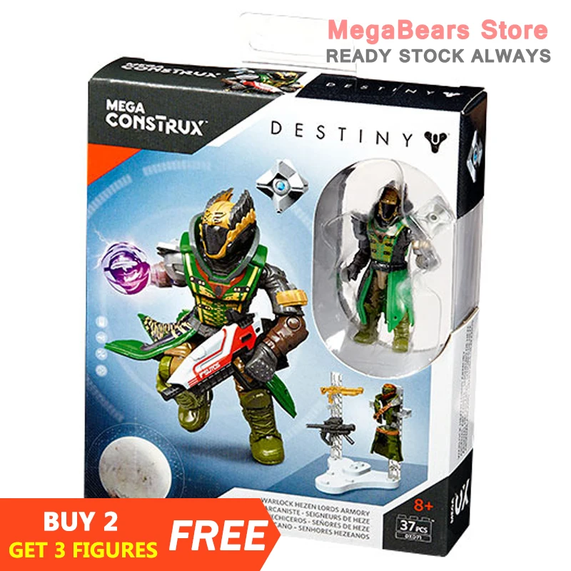 Mega Bloks Construx delivery DXD71 Warlock Hezen Lords Armory строительные блоки игрушки|Игрушечные кубики| |