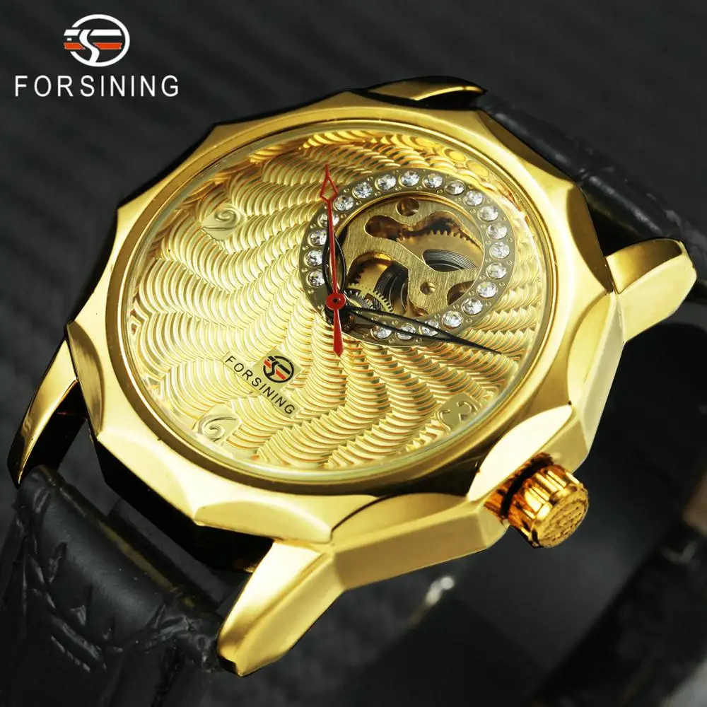 Часы наручные FORSINING Мужские автоматические брендовые Роскошные модные