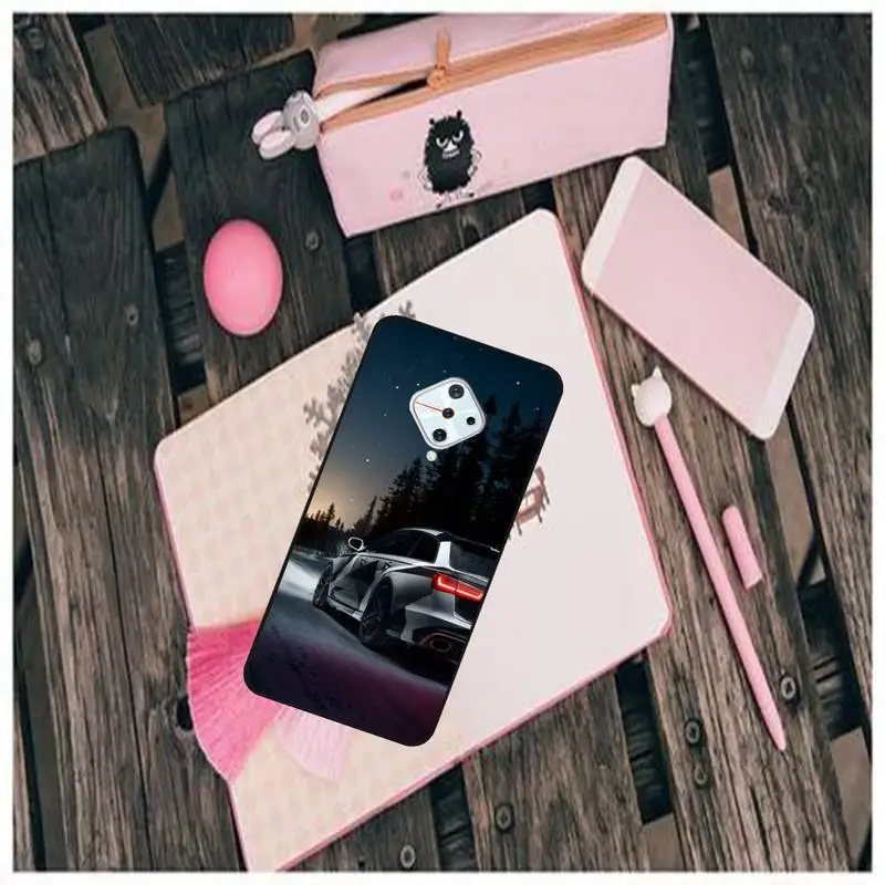 

Sports Cars Male Men Cover Phone Case For Vivo X9 9s 20 Plus Y97 83 75 71 69 V15 V17 V5 S