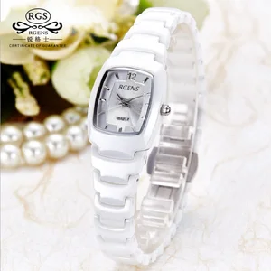 Модные женские Керамические Наручные часы Кварцевые водонепроницаемые женские часы 2018 Новые повседневные женские часы