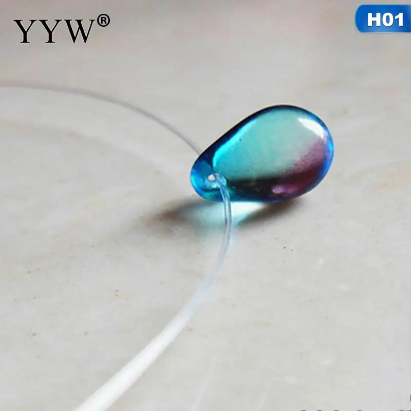 ПВХ шнур ожерелье с лэмпворк модное прозрачное красные Ювелирные изделия & для