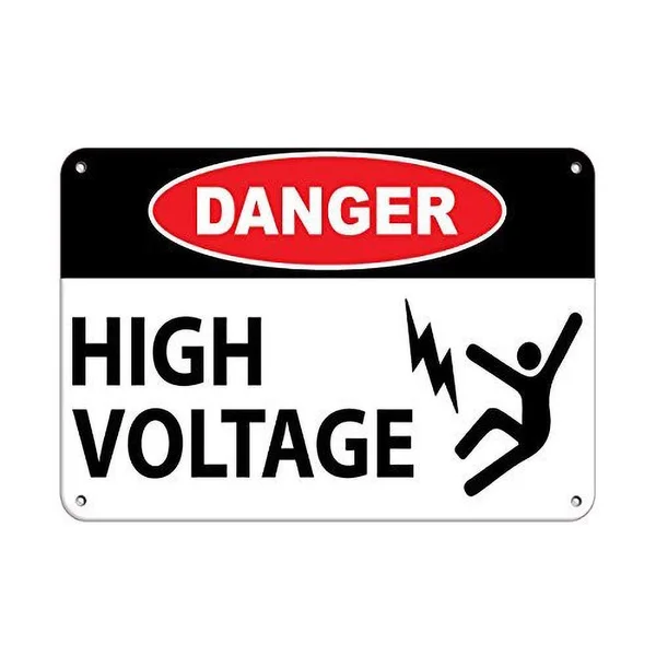 

Danger High Voltage Hazard Sign Safety Tin Sign art wall decoration,vintage aluminum retro metal sign