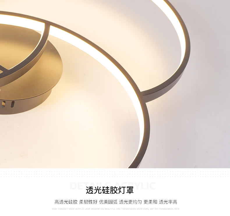 LED,светодиодная Люстра для гостиной, спальни, алюминиевый корпус, светильник дистанционное управление быстра 50%скидка