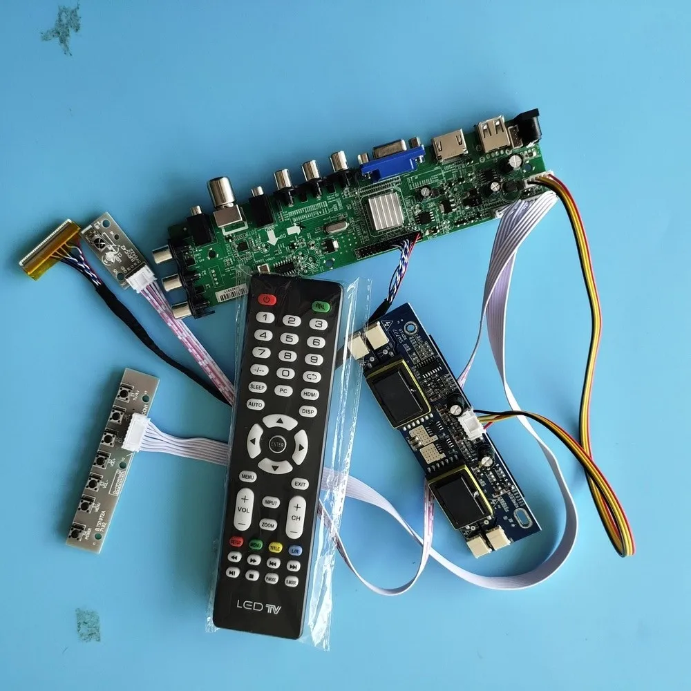 

Kit For LTM220M1-L01/LTM220M1-L02 screen Panel digital 30pin HDMI USB LVDS 1680X1050 4 CCFL controller board DVB-C AV 22"