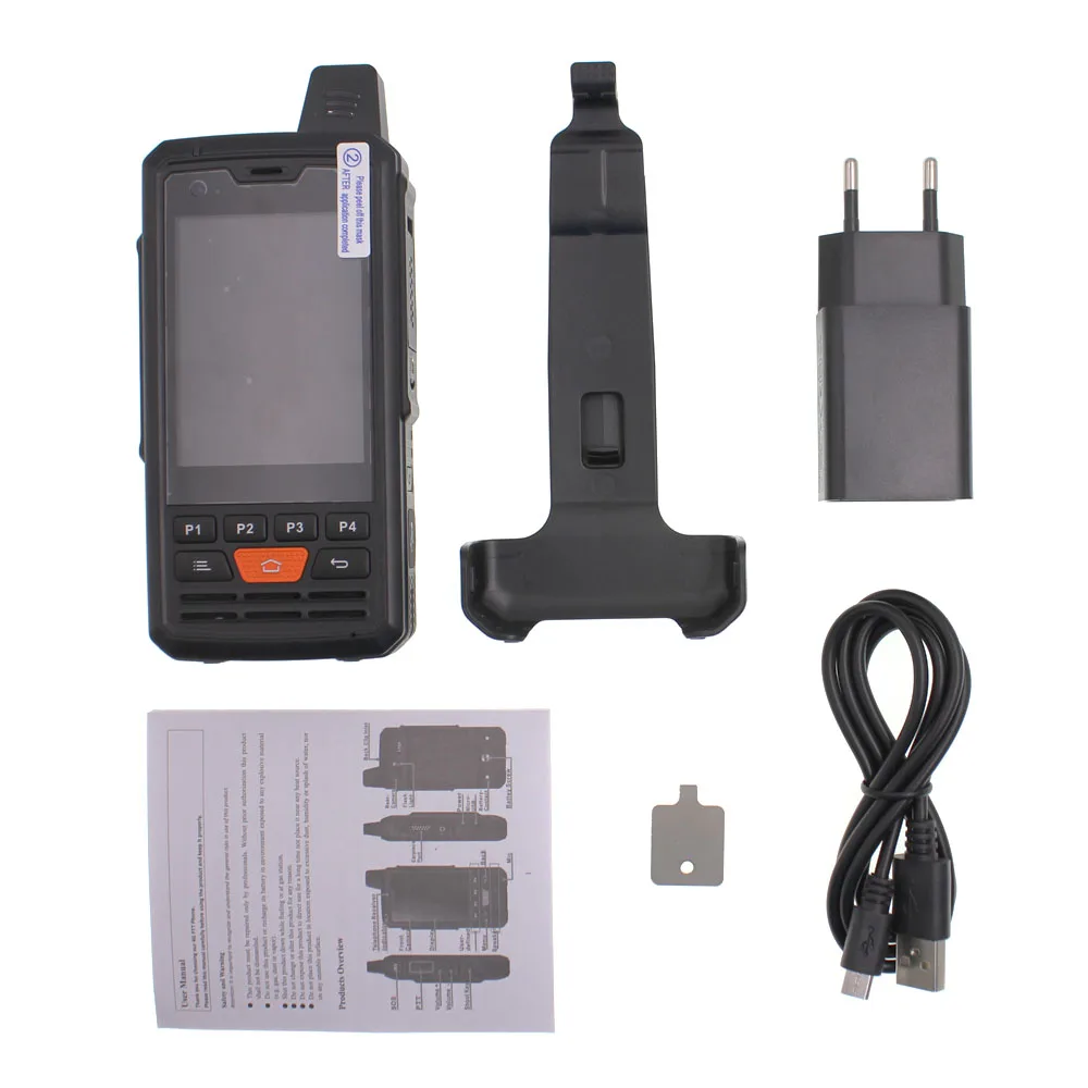 UNIWA F50 4G сеть радио P3 4000 мАч Android 6 0 смартфон POC LTE/WCDMA/GSM рация работает реально PTT