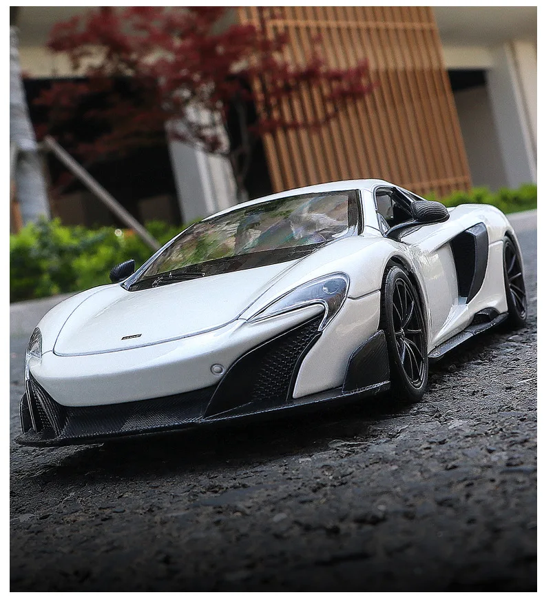 Welly 1:24 mlaren 675LT украшение автомобиля коллекция Подарочная игрушка Литье под давлением модель игрушка для мальчиков