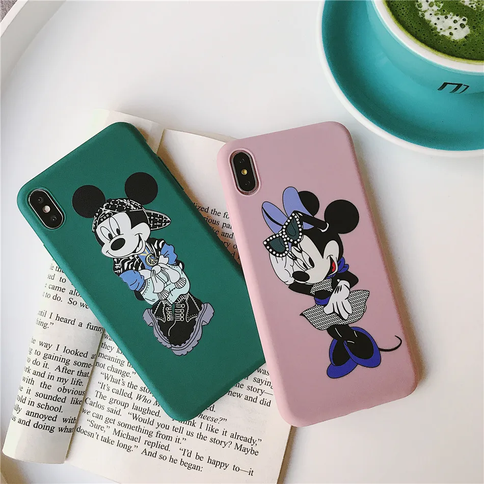 Роскошный Матовый силиконовый чехол для iPhone X XR Xs MAx 10 с рисунком из мягкого ТПУ
