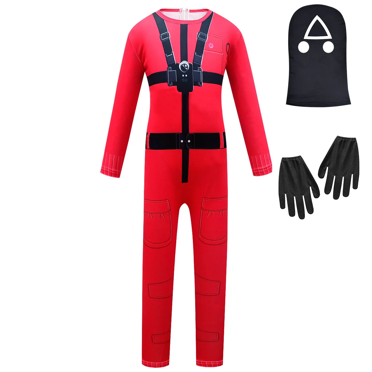Stupid Game Boys Cosplay Bodysuit Halloween Costumes Funny Birthday Party Clothing Children Drama Zentai Jumpsuits For Kids