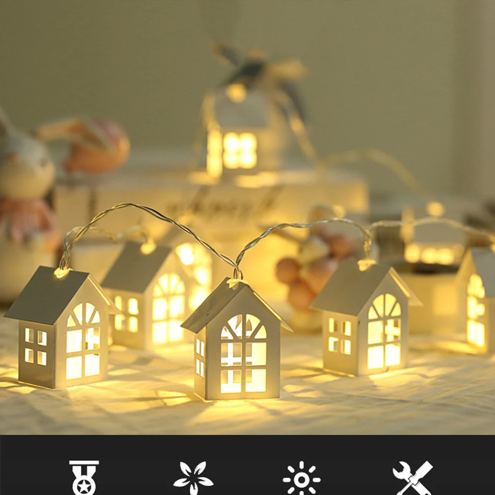 Гирлянда с 10 светодиодами 2 м | Дом и сад