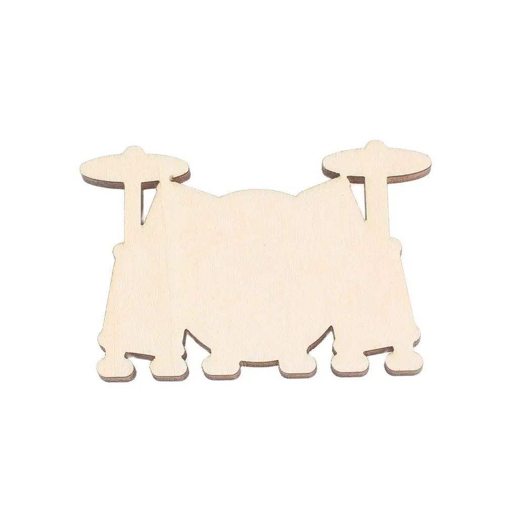 

Drum shape, laser cut wood, decorations, woodcut outline, silhouette, blank unpainted, 25 pieces, wooden shape (0197)