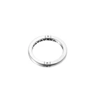 Женское Обручальное кольцо из серебра 925 пробы с логотипом