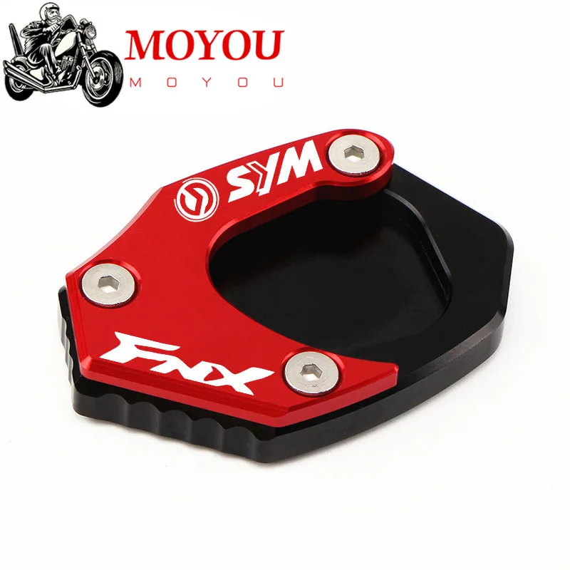 

Для SYM FNX150 FNX 150 аксессуары для мотоциклов CNC подставка для ног боковая подставка удлинитель поддерживающая пластина увеличить