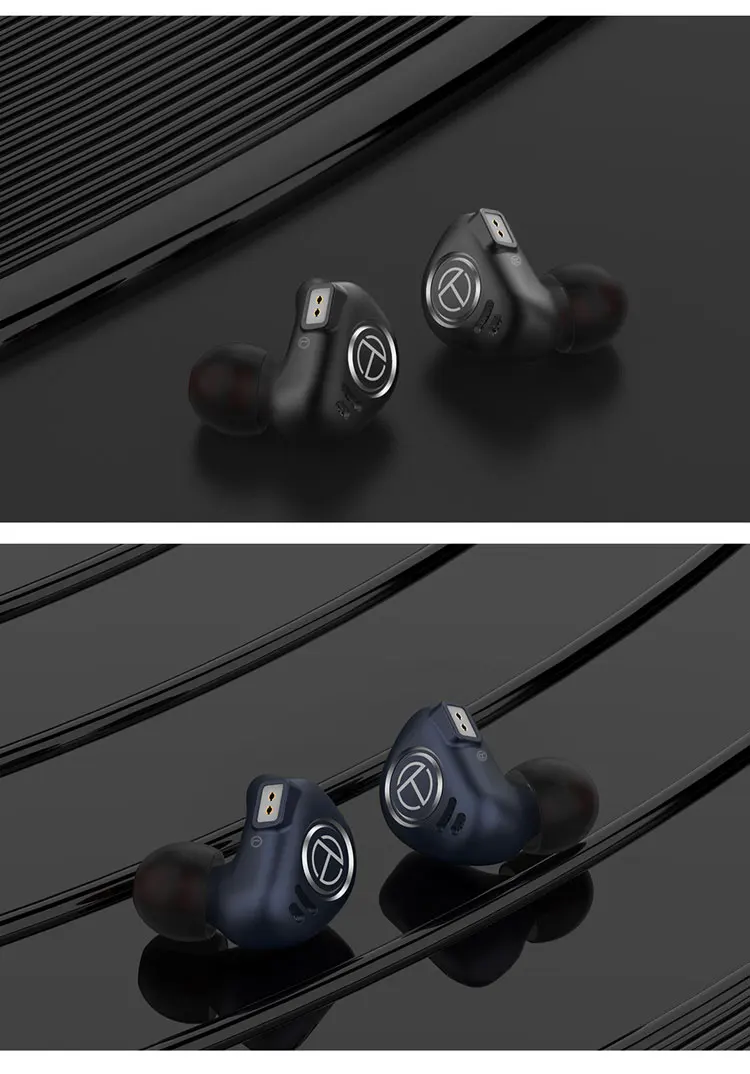 TRN V90 В ухо Металлические Наушники 4BA 1DD гибридный 5 драйвер Untis IEM HIFI монитор DJ бег спортивная Гарнитура 2Pin съемный кабель ZST