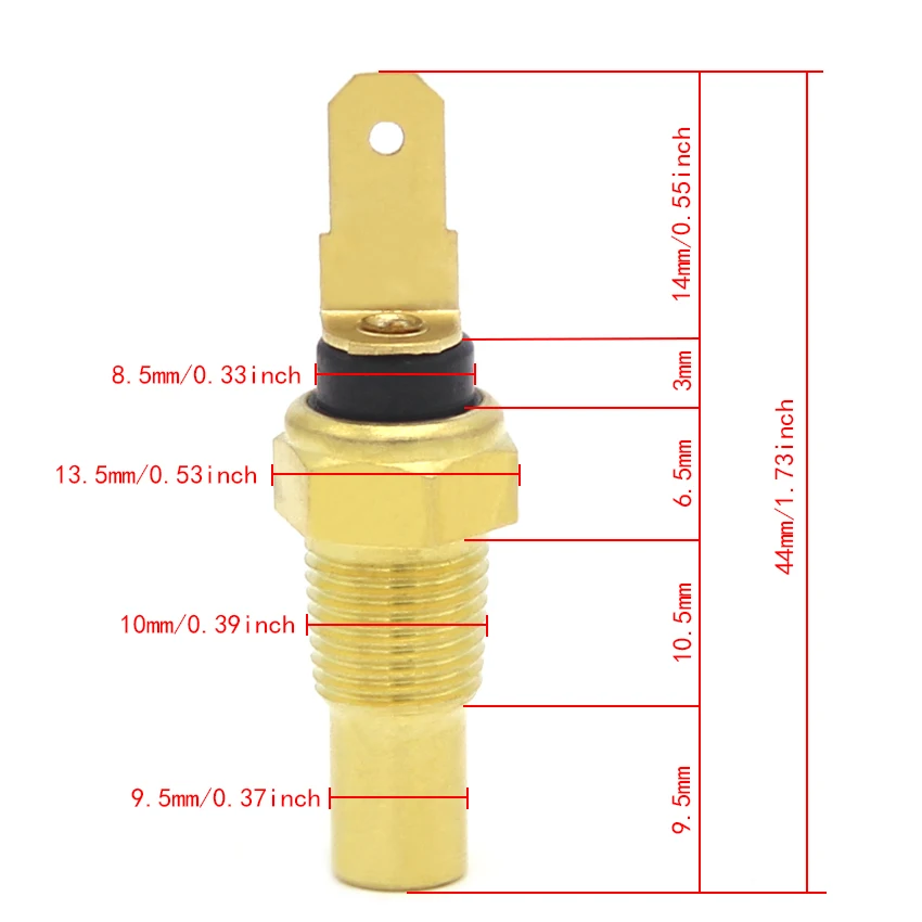 

Motorcycle Coolant Radiator Temperature Sensor For Suzuki TV50 1991-1994 VS600 Intruder 600 VS800 800 34850-50A00 34850-82001