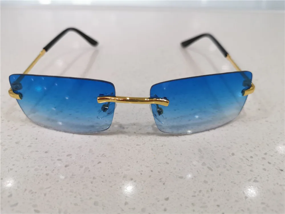 SOL DE ORO мужские и женские ретро бескаркасные солнцезащитные очки UV400 защита прямоугольные солнцезащитные очки маленькие солнцезащитные очки