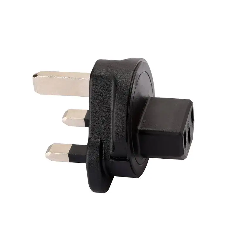 Wa 0183 Uk мужской Iec 320 C13 адаптер переменного тока 3 полюс штекерным переходник с