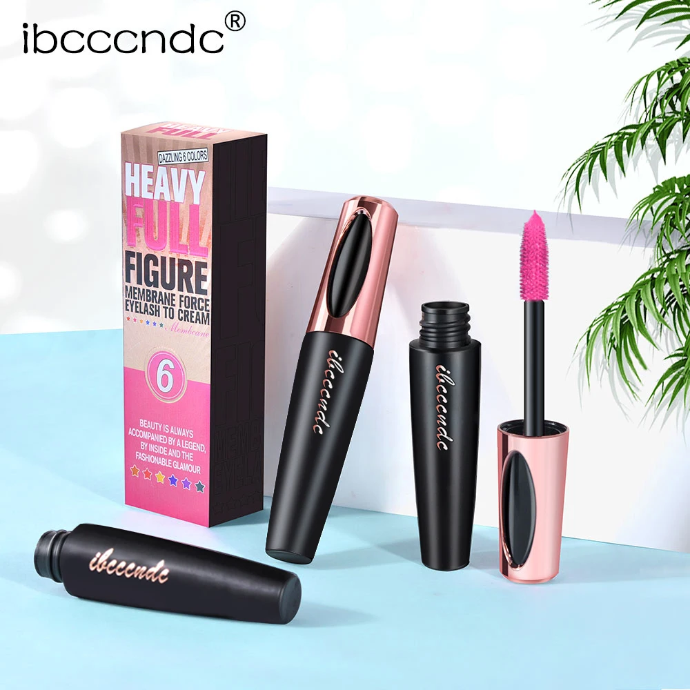 Тушь для ресниц 4D из шелкового волокна водостойкая 7 цветов |