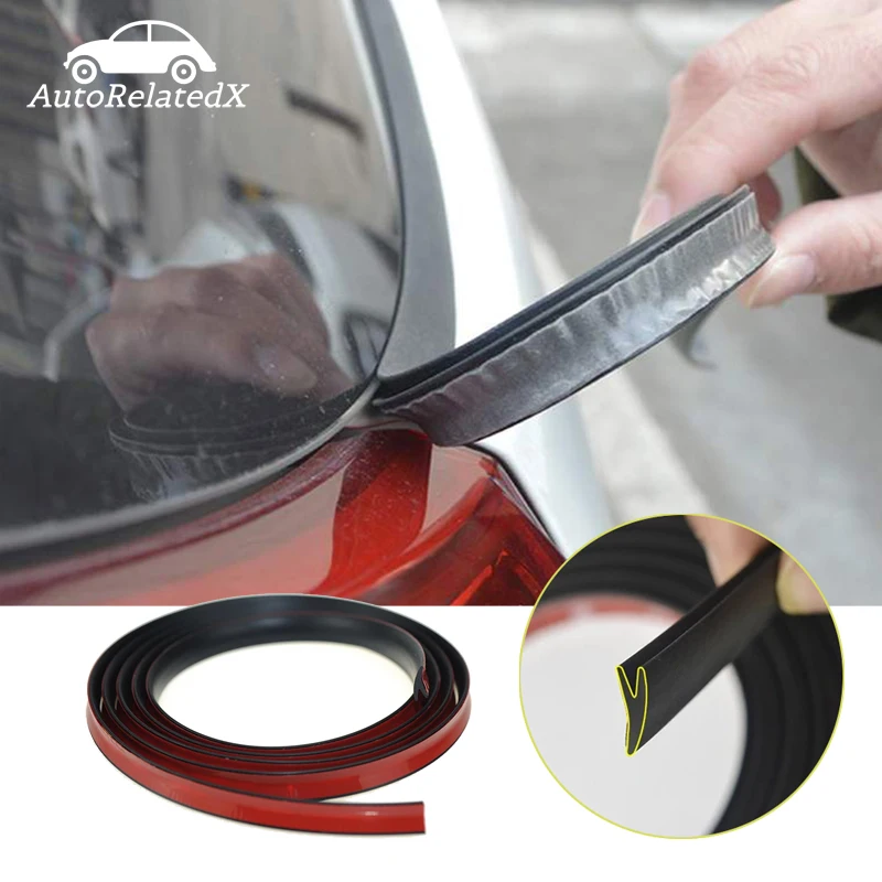 

Car Rear Window Seal Strip Y Shape Auto Rubber Sealing Strips For Volkswagen Vw Golf 4 5 6 7 Mk4 Mk5 Mk6 Mk7 Gti Gt