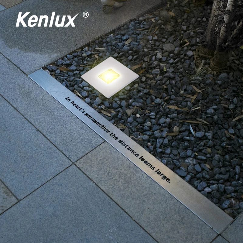 5 шт. 2 Вт Светодиодная лампа для заземления наружная дорожка садовый настенный