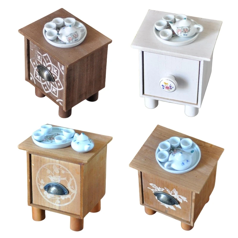 Newborn Coffee Table and Teapot Tea Bowl Tea Tray Set Baby F