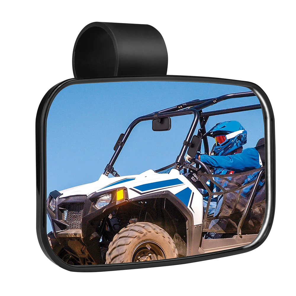 

for Can-Am UTV 1.5" 1.75" 2" Large Adjustable Clamp Side Center RearView Mirror for Polaris RZR Commander 1000 for Artic Cat