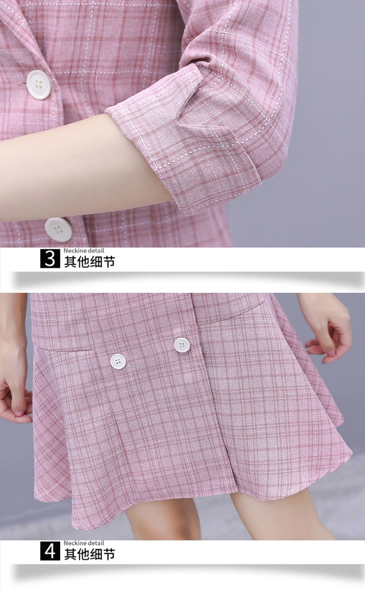 

Plaid Dress For Women Elegant Korean Dress A-line Ladies Dresses Vestidos De Fiesta De Noche Robe Femme Ukraine Vestido De Festa