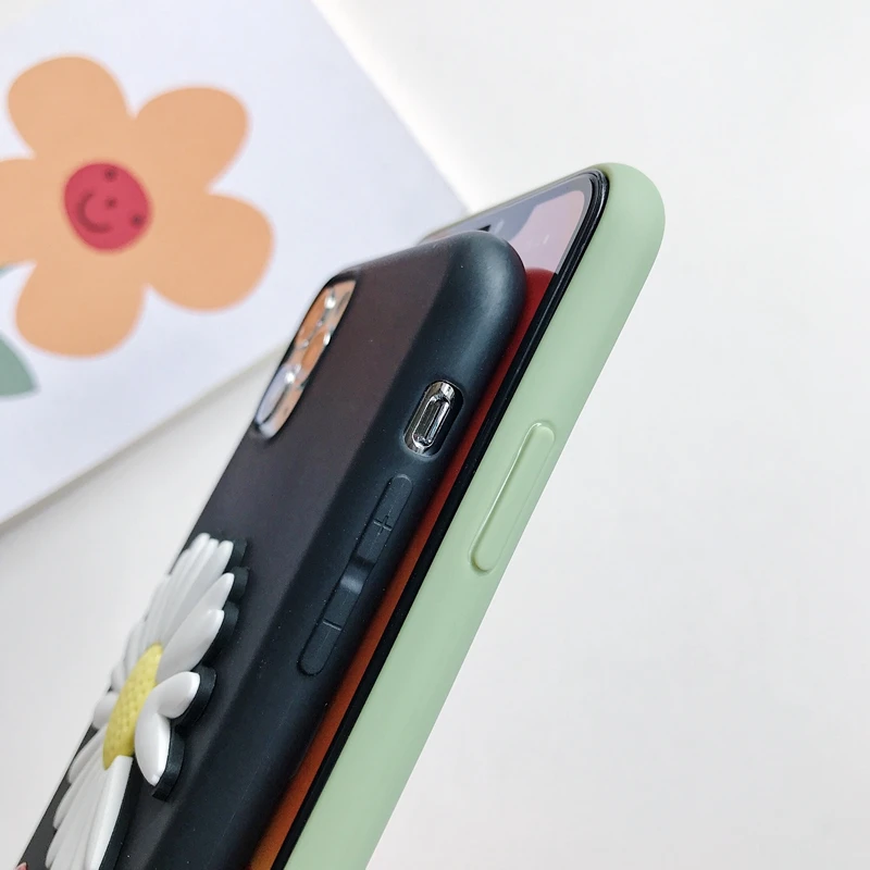 Силиконовый 3D-чехол с маргаритками для Xiaomi Redmi Note 9 9S 8 Pro 8T 7 7A 8A 6A 5 5A 4X Etui Coque Cover Xiomi |
