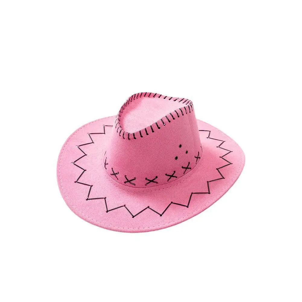 

Cowboy Hats For Women Men Western Cowboy Cap Parent Child Hat Summer Casual Wide Brim Travel Western Outdoor Caps Chapeau Homme