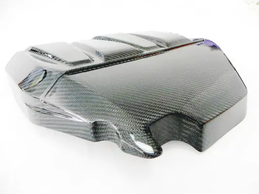 Покрытие для двигателя из углеродного волокна Mitsubishi Evolution EVO 10 глянцевые
