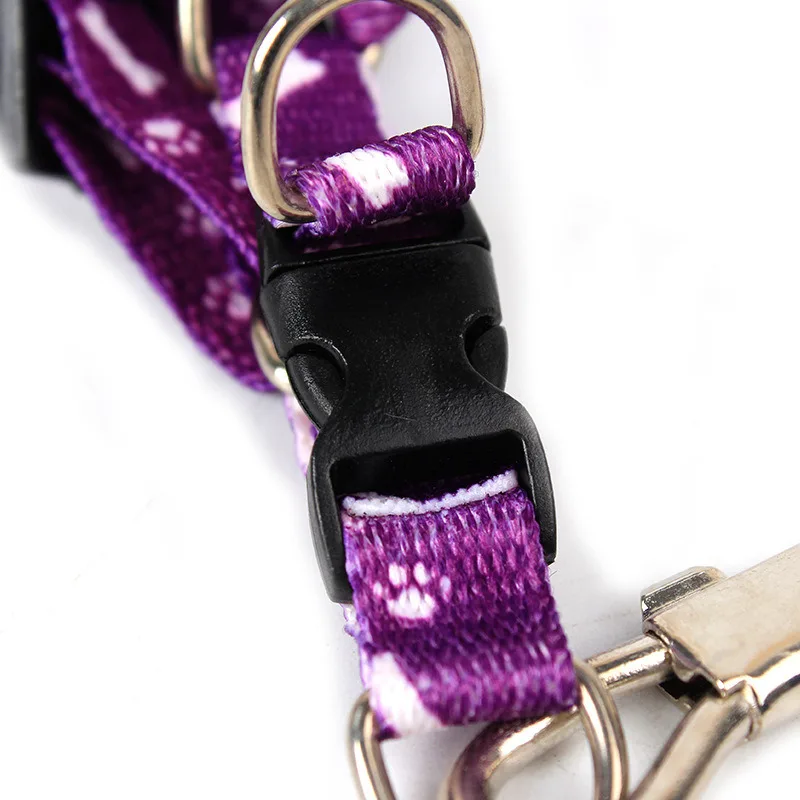 Кота собаки поводок Регулируемый Светоотражающий ошейник для кошки маленькая