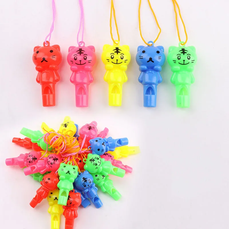 Искусственные Мультяшные животные свистки кошки игрушки для чарлидинга детей