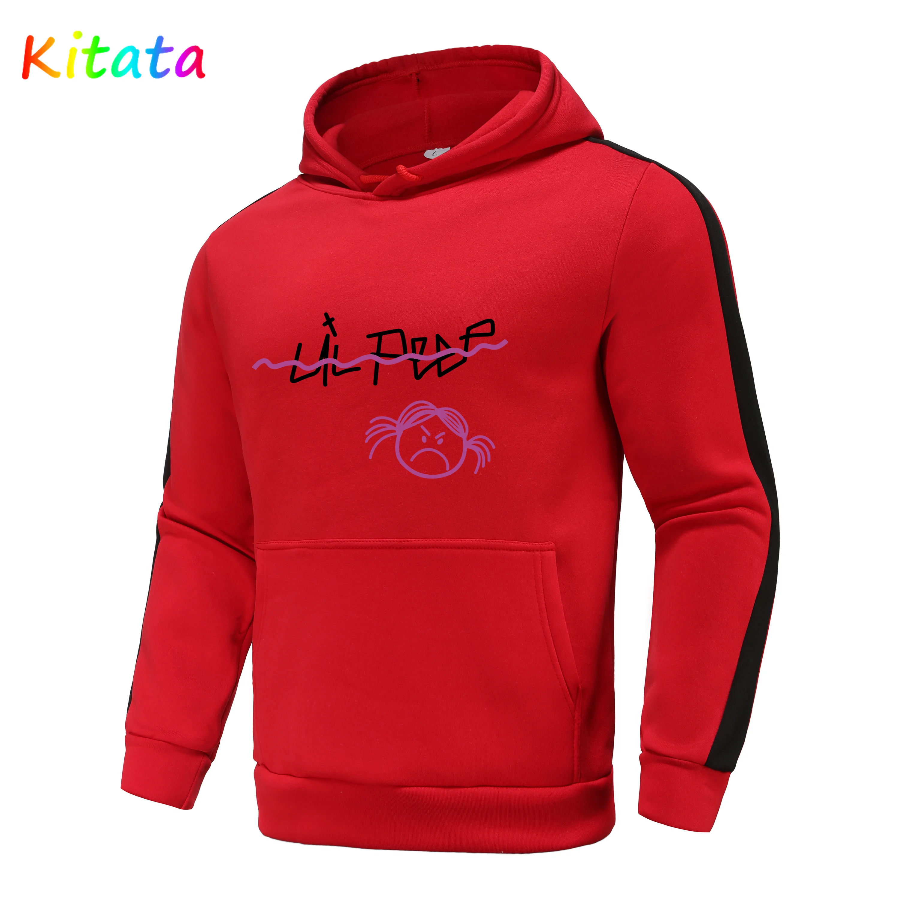 

2021 LiI Peep New Men Women Couples Fashion Candy Color Multicolor Long-Sleeved Pullover Spring Autumn Essential Hoodie+7