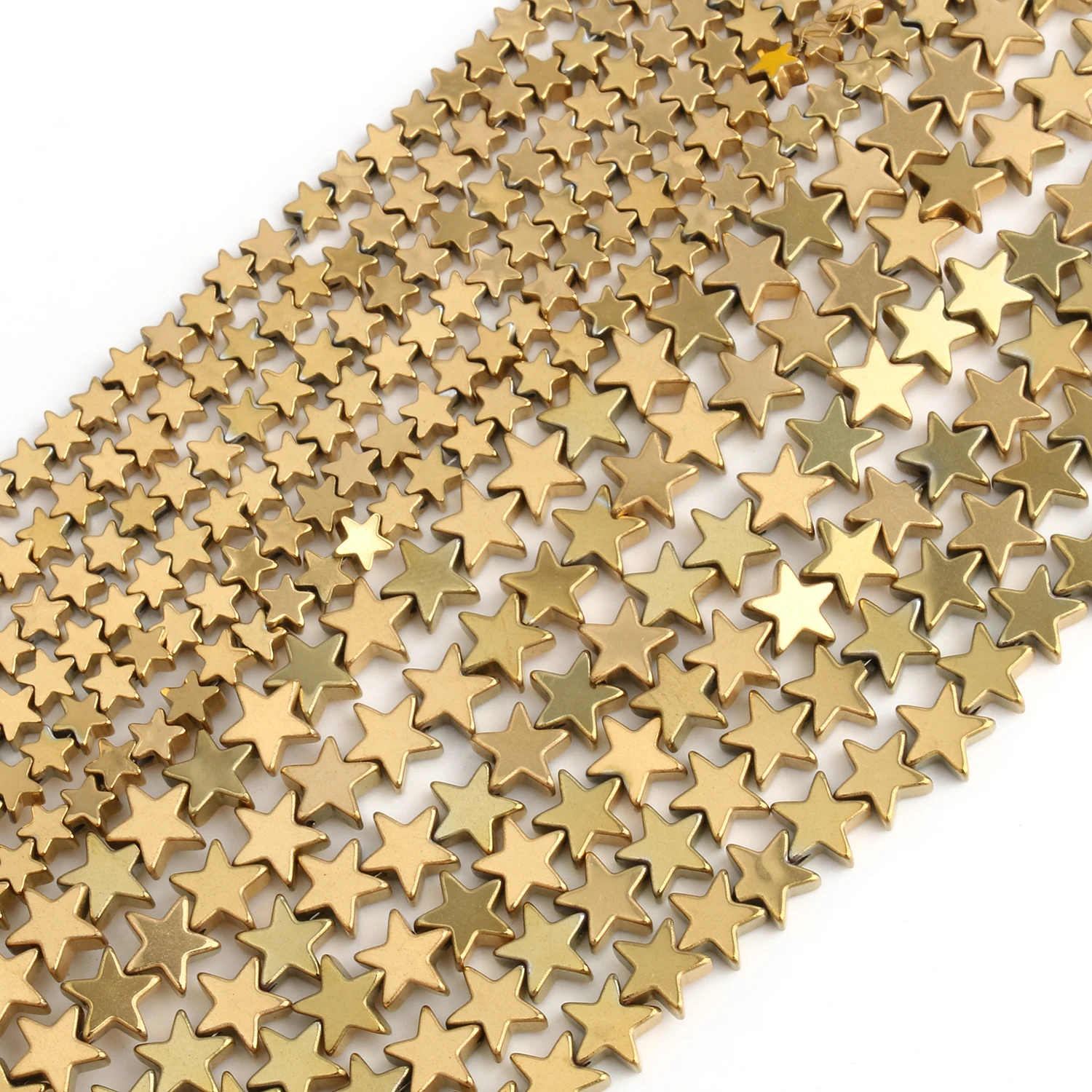 Бусины Из Гематита и натурального камня в форме звезды | Украшения аксессуары