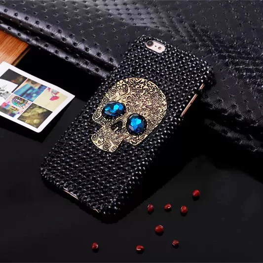 

3D Penk Skull Phone Case for Samsung Galaxy Note10 S10 S9 S8 Plus A9 A90 A80 A70 A60 A50 A40 A20 A30 A10 J8 J7 Cover Diamond DIY