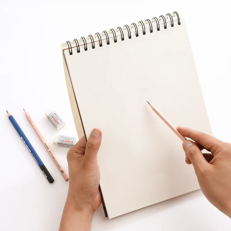 Бумажная для рисования Студенческая набросков и 40 листов А4 А3 принадлежности