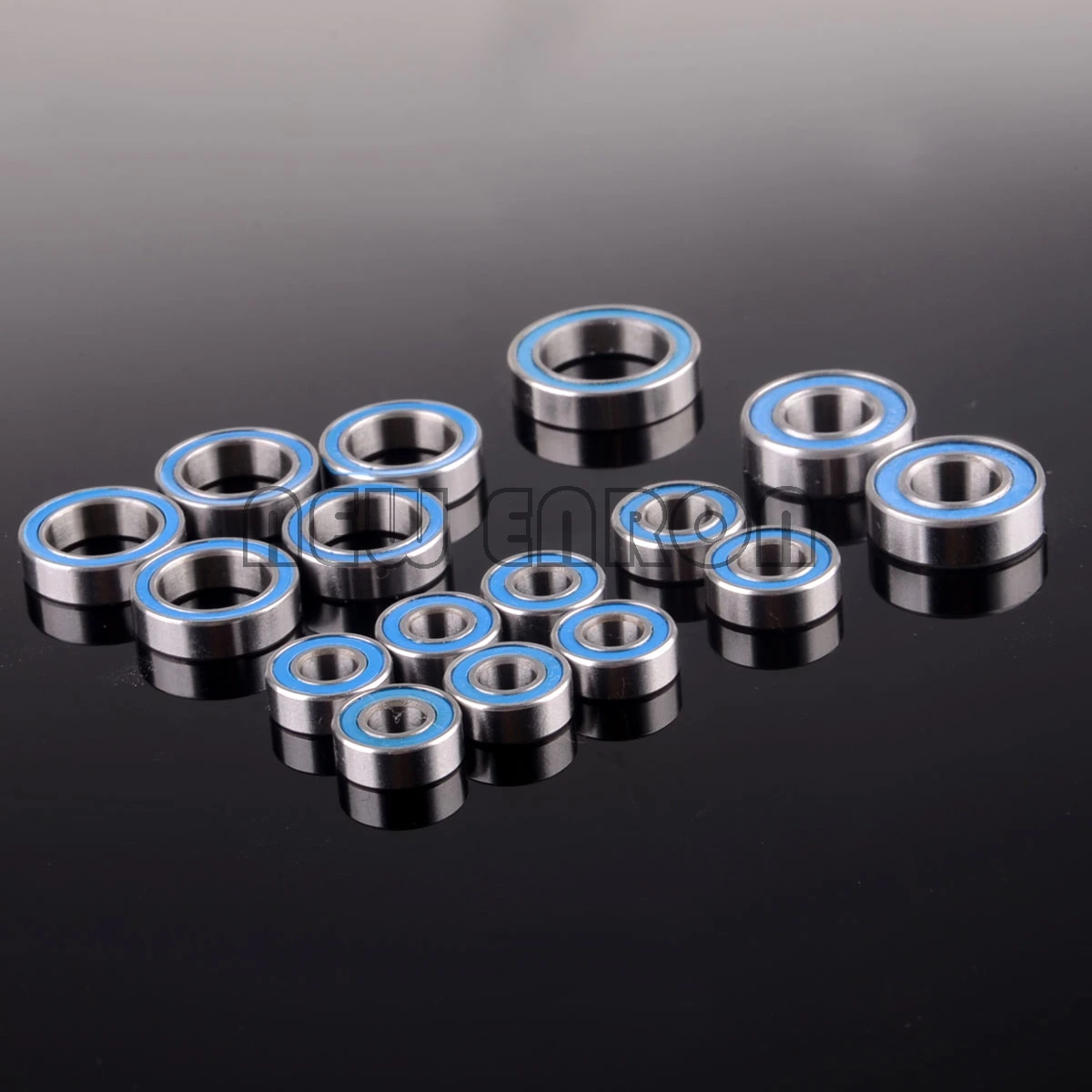 Новинка набор шариковых подшипников ENRON 16 шт. синий резиновый уплотненный
