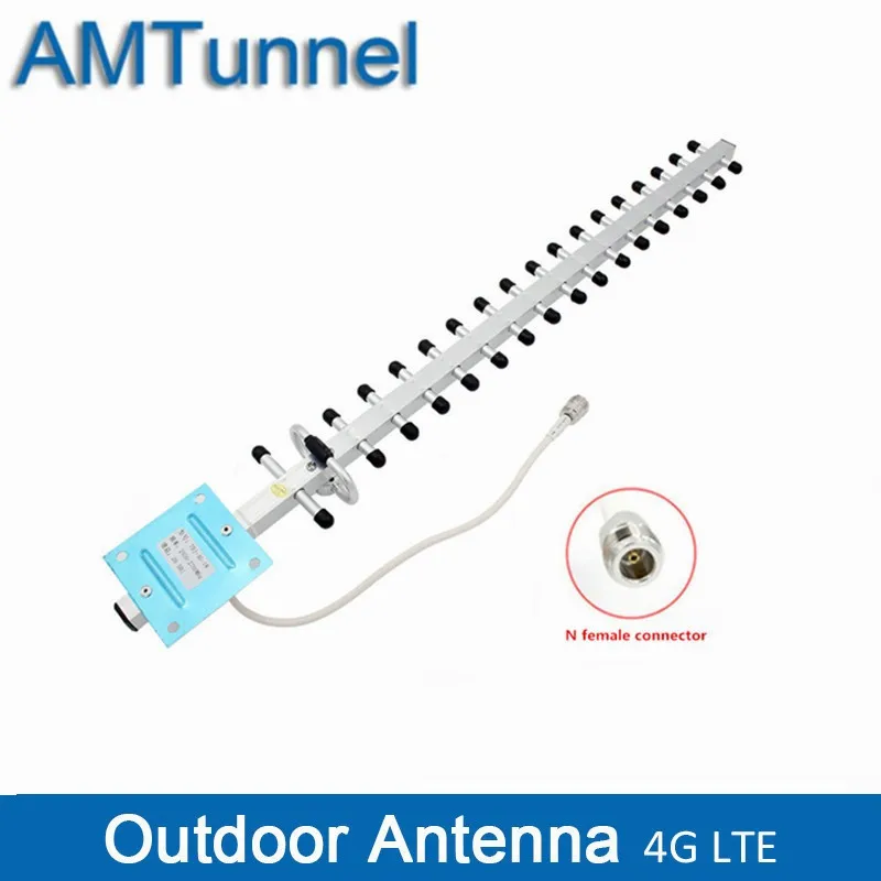 4G антенна 4G наружная антенна 20dBi Yagi антенна N женский телефонный сигнал приемная антенна для 4G ретранслятор сигнала усилитель