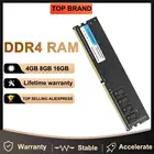 Память DDR4 4 ГБ 8 ГБ 16 ГБ ОЗУ 2133 МГц 2400 МГц 2666 МГц D ОЗУ для ПК DIMM настольная материнская плата с поддержкой ddr4 с радиатором ОЗУ поддержка X99