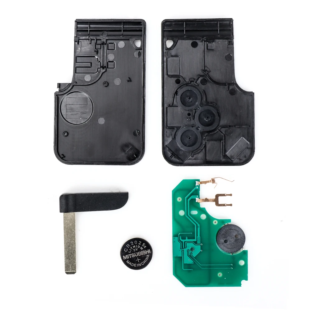 Смарт ключ ID46 с 3 кнопками 433 МГц чип PCF7947 экстренной вставкой для Renault Megane Scenic 2003 2008